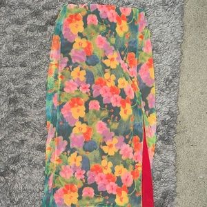 Urban Outfitters Midi Split Skirt
